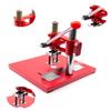 Clothes Fabric Punching Machine Round Hole Puncher Heavy Duty Manual Punch for Plastic Film Paper (Aperture 10MM) view 2