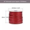 uxcell 5mm Waxed Polyester String Cord 36M (40-Yards) Beading Thread Crafting Rope for Jewelry Making Bracelet Necklace Weaving, Wine Red view 2