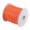 uxcell 2mm Waxed Polyester String Cord 78M (85-Yards) Beading Thread Crafting Rope for Jewelry Making Bracelet Necklace Weaving, Orange view 1