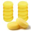 12 Pcs Round Painting Sponge WAFJAMF 2.96inch Yellow Craft Sponges Clay Sponge for Face Painting Art Crafts view 1