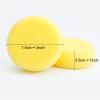 12 Pcs Round Painting Sponge WAFJAMF 2.96inch Yellow Craft Sponges Clay Sponge for Face Painting Art Crafts view 2