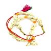 Jai sakshi Sea Shell Laxmi Brown kaudi/Cowrie mala 28 kaudis in one mala for Pooja view 2