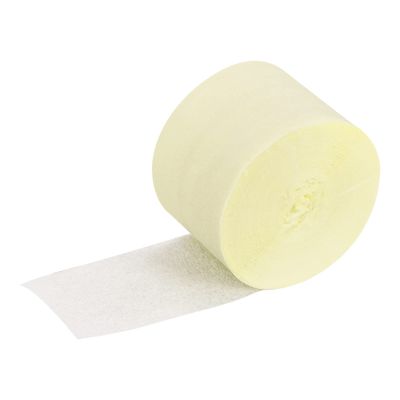 MECCANIXITY Crepe Paper Streamer Crepe Paper Decoration 82ft Long 1.77 Inch Wide for Wedding Ceremony Various Large Festivals Decoration, Cream
