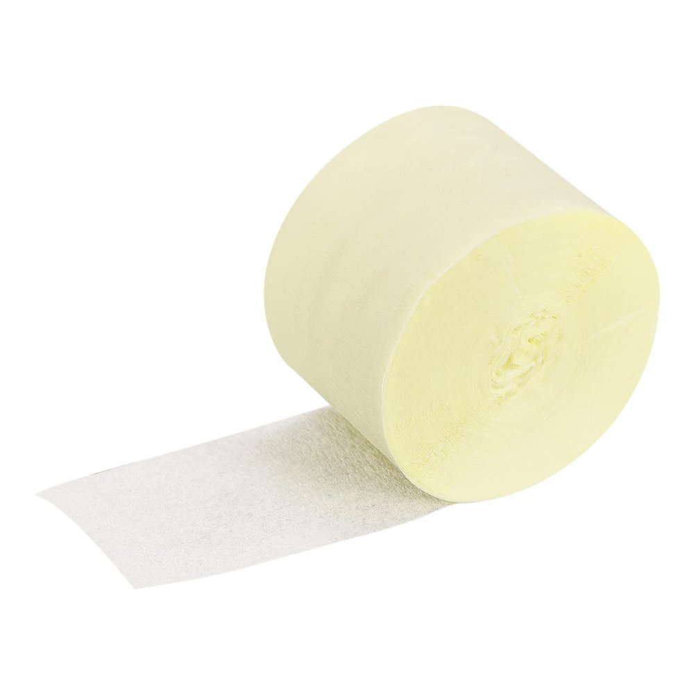 MECCANIXITY Crepe Paper Streamer Crepe Paper Decoration 82ft Long 1.77 Inch Wide for Wedding Ceremony Various Large Festivals Decoration, Cream