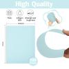 100 Sheets Light Blue Cardstock 8.5 x 11 Pastel Paper, Goefun Blue Card Stock Printer Paper for Wedding Invitations, Menus, Crafts, DIY Cards view 2