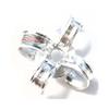 Chevron Blue 3/16" Pop Rivets Aluminum Large Head Exploding Banana Peel Back Fasteners .125 - .560 Grip Range view 2
