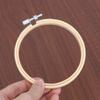 Wakauto 1pc Embroidery Hoop Craft Tool for Cross and Needlework for Beginners and Home Decorations Smooth Fixing Versatile Use view 2