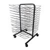 BXXZYF Easel Drying Rack for Art - Sturdy Metal Art Rack That Works As a Wall Mount or Tabletop Stand, Perfect for Classrooms,26-Tier Portable Artwork Drying Rack (Size : 26-Tier) view 3