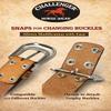 CHALLENGER 1-1/4" Set of 4 Floral Engraved Decorative Tack Belt Bag Jewelry Conchos Co632 view 3