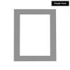 Poster Palooza 16x20 Mat for 13x19 Photo - Precut Mid Grey Picture Matboard for Frames Measuring 16 x 20 Inches - Bevel Cut Matte to Display Art Measuring 13 x 19 Inches - Acid Free Pack of 25 MATS view 2
