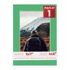5x7 Mat for 4x6 Photo - Precut Bright Green Picture Matboard for Frames Measuring 5 x 7 Inches - Bevel Cut to Display Art Measuring 4 x 6 Inches - Acid Free ONE MAT with Backing Board & Clear Bag view 1