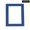 5x7 Mat for 4x6 Photo - Precut Bottle Blue Picture Matboard for Frames Measuring 5 x 7 Inches - Bevel Cut Matte to Display Art Measuring 4 x 6 Inches - Acid Free ONE MAT with Backing Board & Clear Bag view 2