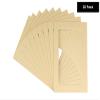 5x7 Mat for 4x6 Photo - Precut Tan Picture Matboard for Frames Measuring 5 x 7 Inches - Bevel Cut to Display Art Measuring 4 x 6 Inches - Acid Free Pack of 25 MATS with Backing Boards & Clear Bags view 2