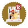11x14 Mat for 8.5x11 Photo - Precut Metallic Gold Picture Matboard for Frames Measuring 11 x 14 Inches - Bevel Cut Matte to Display Art Measuring 8.5 x 11 Inches - Acid Free Pack of TEN MATS view 1
