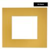 11x14 Mat for 8.5x11 Photo - Precut Metallic Gold Picture Matboard for Frames Measuring 11 x 14 Inches - Bevel Cut Matte to Display Art Measuring 8.5 x 11 Inches - Acid Free Pack of TEN MATS view 2