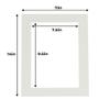 Poster Palooza 11x14 Mat for 8x10 Photo - Precut Grey Picture Matboard for Frames Measuring 11 x 14 Inches - Bevel Cut Matte to Display Art Measuring 8 x 10 Inches - Acid Free Pack of Ten MATS view 4