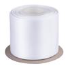 3" Inch Double Faced Satin Ribbon White Solid Polyester Craft Ribbon - 25 Yards Perfect for Gift Wrapping, Crafts, Wreath, Wedding Party Ceremony Decoration, Floral Arrangement, Sewing view 1