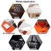 ILOFRI Self Adhesive Leather Repair Patch Tape 3x60 inch, Vinyl and Leather Repair Kit for Furniture, Couches, Car Seat, Boat Seat, Sofa, Vinyl Upholstery, Chair, Interior - Light Brown #2 view 4