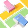 2 Pcs Paper Punch Fancy Border Edge Craft Flower Embossing Handmade DIY Gift Card Puncher for Paper Craft Scrapbooking Wedding Cards(Sweet Style) view 1