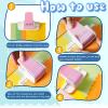 2 Pcs Paper Punch Fancy Border Edge Craft Flower Embossing Handmade DIY Gift Card Puncher for Paper Craft Scrapbooking Wedding Cards(Sweet Style) view 3