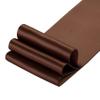 3" Inch Double Faced Satin Ribbon Brown Solid Polyester Craft Ribbon - 25 Yards Perfect for Gift Wrapping, Crafts, Wreath, Wedding Party Ceremony Decoration, Floral Arrangement, Sewing view 3