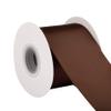 3" Inch Double Faced Satin Ribbon Brown Solid Polyester Craft Ribbon - 25 Yards Perfect for Gift Wrapping, Crafts, Wreath, Wedding Party Ceremony Decoration, Floral Arrangement, Sewing view 4