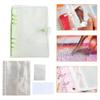 Diamond Painting Beads Storage Book Diamonds Container A5 Album Binder with Pockets Self Sealing Plastic Bags Clear Loose Leaf Organizer,Diamond Painting Rhinestone Storage view 2