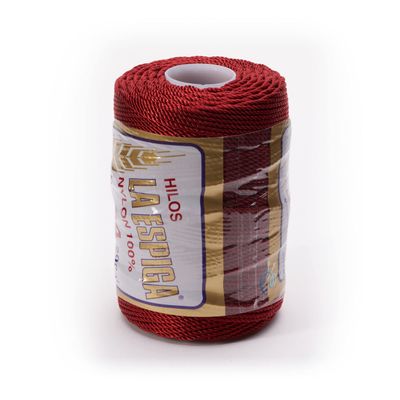 Espiga No.24-100% Nylon Omega String Cord for Knitting and Crochet - 27 Wine Red