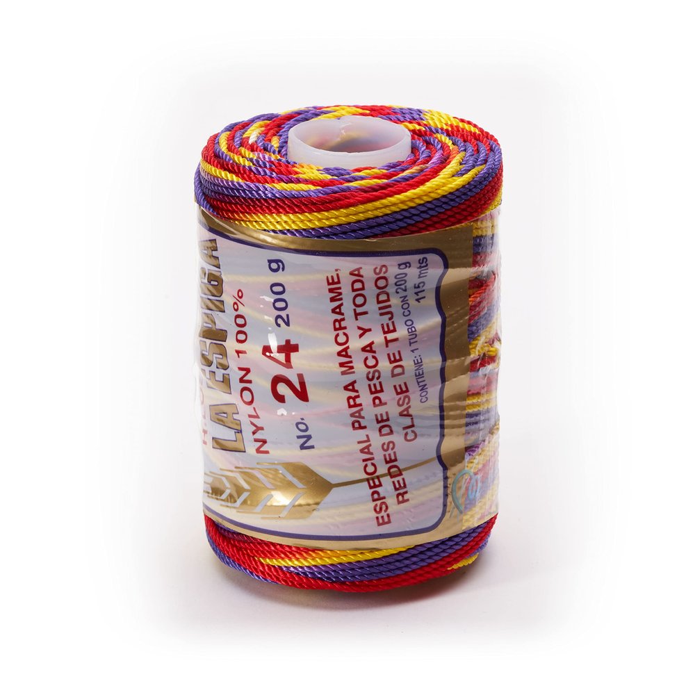 Espiga No.24-100% Nylon Omega String Cord for Knitting and Crochet - 56 Circus