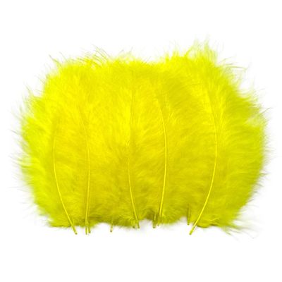 100pcs 4-6 Inches Fluffy Turkey Marabou Feathers for Crafts Dreamcatcher Fringe Trim Colored Feathers Accessories Pack