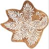 IBA Indianbeautifulart Textile Printing Block Peacock Hand Carved Wooden Stamp Wood Block Printing Textile Stamp for Fabric/Pottery Blocks- 5 Inches view 1