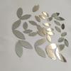 120pcs of Glass Mosaic Tiles Petal Leaves, Glass Supplies for Crafts, Craft Mirrors, Mirror Embellishments (Silver Mirror) view 2