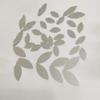 120pcs of Glass Mosaic Tiles Petal Leaves, Glass Supplies for Crafts, Craft Mirrors, Mirror Embellishments (Silver Mirror) view 4