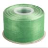 1-1/2 Sheer Organza Ribbon, Emerald Shimmer Chiffon Ribbon for DIY Crafts Wedding Party Decorations, Gift Wrapping Bridal Bouquets (50 Yards) view 2