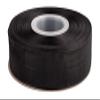 1 Sheer Organza Ribbon, Black Shimmer Chiffon Ribbon for DIY Crafts Wedding Party Decorations, Gift Wrapping Bridal Bouquets (50 Yards) view 2