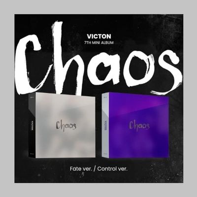 VICTON Chaos 7th Mini Album Contents+Poster+Tracking Sealed (SET(Fate+Control))