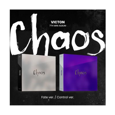 Dreamus VICTON - Chaos (7th Mini Album) CD+Pre-Order Benefit+Folded Poster+Extra Photocards Set (Control ver.), 140 x 125 mm (L200002428)