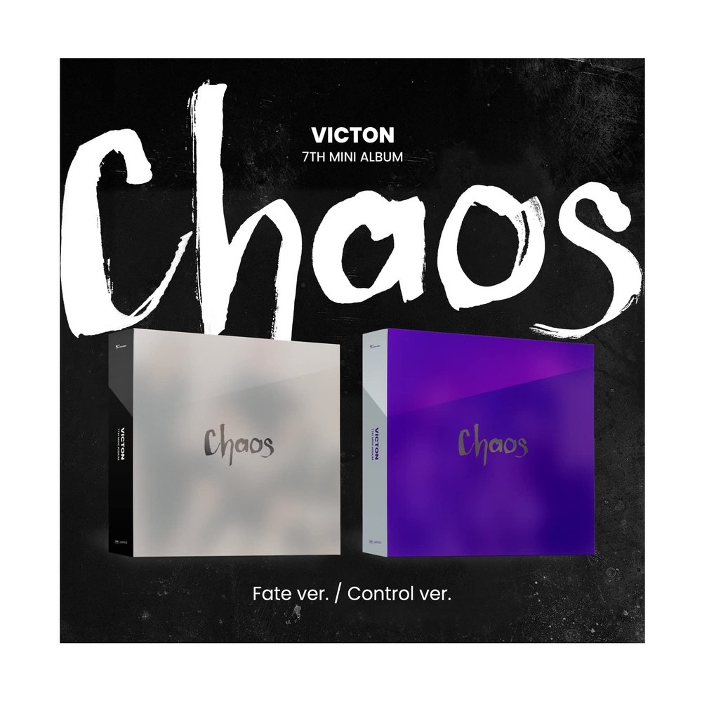 Dreamus VICTON - Chaos (7th Mini Album) CD+Pre-Order Benefit+Folded Poster+Extra Photocards Set (Control ver.), 140 x 125 mm (L200002428)