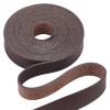 GORGECRAFT Dark Brown Genuine Leather Strap Strip 1/2 Inch Wide 79 Inch Long Leather Belt Wrap 1.3mm Thick Single Sided Flat Cord for DIY Crafts Projects Clothing Jewelry Wrapping Making view 1