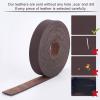 GORGECRAFT Dark Brown Genuine Leather Strap Strip 1/2 Inch Wide 79 Inch Long Leather Belt Wrap 1.3mm Thick Single Sided Flat Cord for DIY Crafts Projects Clothing Jewelry Wrapping Making view 4