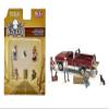 American Diorama Figures Set Western Style, Multi 76485MJ - 1/64 Scale Figurine - Diorama Accessory view 1
