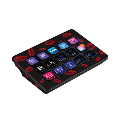 MightySkins Skin Compatible with Elgato Stream Deck MK.2 - Kiss Me | Protective, Durable, and Unique Vinyl Decal wrap Cover | Easy to Apply, Remove, and Change Styles | Made in The USA