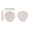 Honbay 4PCS Cute Bee Hive Silicone Honeycomb Pendant & Fondant Chocolate Candy Resin Mold (Light Grey) view 2