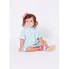 New Look UN6725A Easy to Sew Babies' Dress, Shorts, and Pull-Over Top Sewing Pattern Kit, Code N6725, Sizes NB-S-M-L view 3