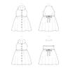 New Look UN6727A Easy to Sew Children's and Girls' Sun Dress Sewing Pattern Kit, Code N6727, Sizes 3-4-5-6-7-8-10-12-14 view 2