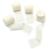 4 Rolls Cream White Handmade Fringe Chiffon Silk Ribbon 1.5" W x 5Yd Per Roll,Frayed Edges Ribbon Set for Gifts Wrapping,Wedding Invitations,Bouquets,DIY Crafts (1.5" x20Yd, Cream White) view 1