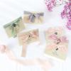 4 Rolls Cream White Handmade Fringe Chiffon Silk Ribbon 1" W x 5Yd Per Roll,Frayed Edges Ribbon Set for Gifts Wrapping,Wedding Invitations,Bouquets,DIY Crafts (1" x20Yd, Cream White) view 4