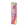 Studio M - 13" Mini Art Pole - Red Tie-Dye - Peace view 1