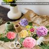 6PCS Flower Silicone Mold Set, 3D Bloom Rose Peony Fondant for Chocolate Cake Decor, Soap Candle Making Kit, Resin Epoxy Casting Polymer Clay Craft Gift view 4