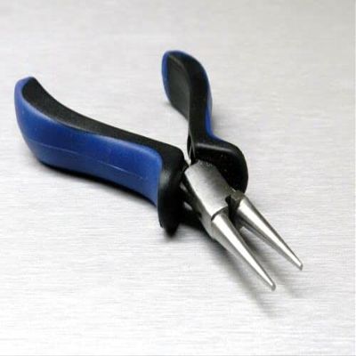 Round Nose Pliers Jewelry Beading Tool Ergonomic Plier 5" Wire Wrapping Crafts By JTS